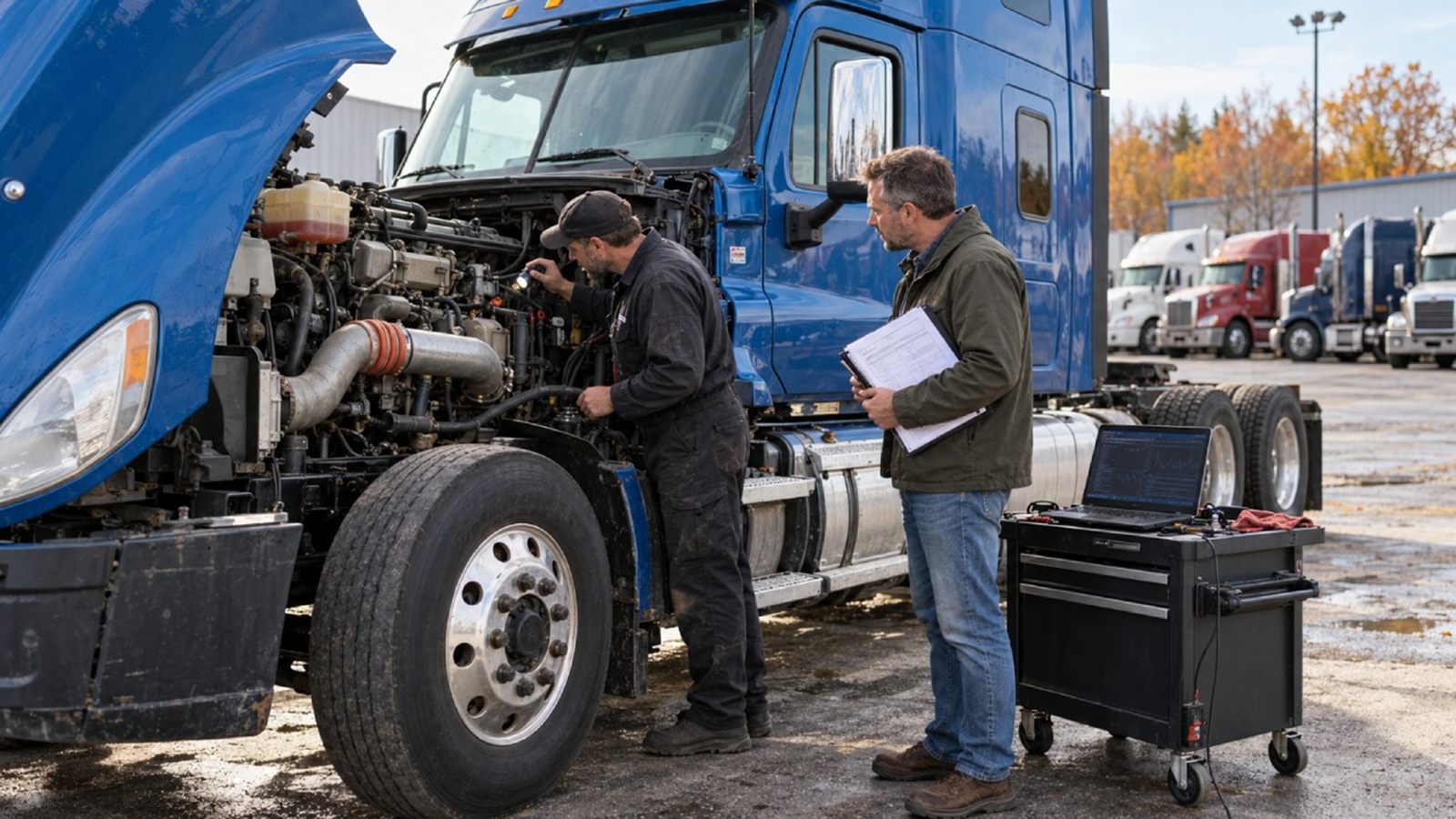 Before you pay for a used truck, check what’s under the hood and what’s still owing.